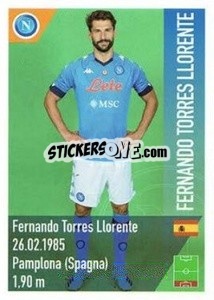 Sticker Llorente - SSC Napoli 2020-2021 n. 138 - Erredi Galata Edizioni