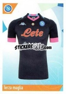 Cromo Terza Maglia - SSC Napoli 2020-2021 - Erredi Galata Edizioni