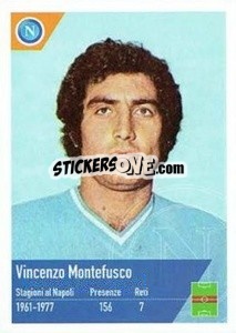 Sticker Vincenzo Montefusco - SSC Napoli 2020-2021 - Erredi Galata Edizioni