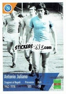 Figurina Antonio Juliano - SSC Napoli 2020-2021 - Erredi Galata Edizioni