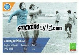 Figurina Giuseppe Massa - SSC Napoli 2020-2021 - Erredi Galata Edizioni