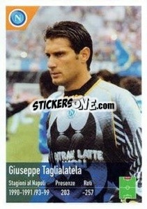 Sticker Giuseppe Taglialatela - SSC Napoli 2020-2021 n. 181 - Erredi Galata Edizioni