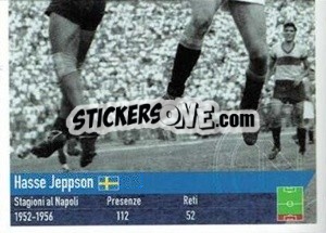 Sticker Hasse Jeppson - SSC Napoli 2020-2021 - Erredi Galata Edizioni
