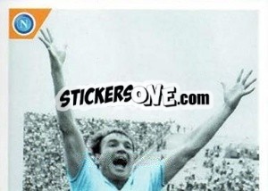 Sticker Jose' Altafini - SSC Napoli 2020-2021 - Erredi Galata Edizioni