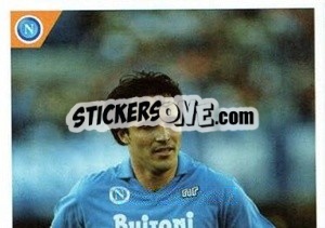 Sticker Daniel Bertoni - SSC Napoli 2020-2021 - Erredi Galata Edizioni