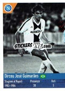 Sticker Dirceu Jose' Guimaraes - SSC Napoli 2020-2021 - Erredi Galata Edizioni