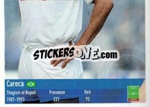 Sticker Careca - SSC Napoli 2020-2021 - Erredi Galata Edizioni
