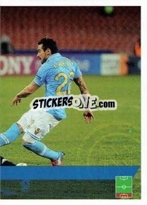 Sticker Ezequiel Lavezzi - SSC Napoli 2020-2021 - Erredi Galata Edizioni