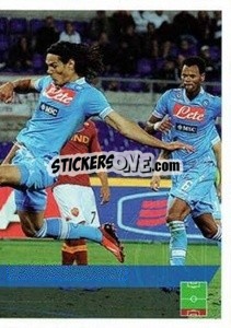 Sticker Edinson Cavani - SSC Napoli 2020-2021 - Erredi Galata Edizioni
