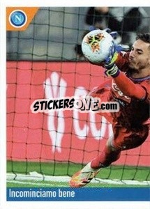 Sticker Incominciamo Bene - SSC Napoli 2020-2021 - Erredi Galata Edizioni