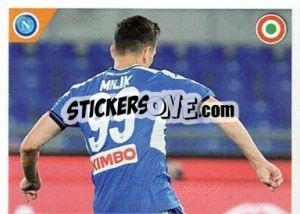 Sticker L'Attimo Vincente - SSC Napoli 2020-2021 - Erredi Galata Edizioni