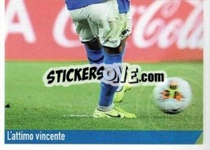 Sticker L'Attimo Vincente - SSC Napoli 2020-2021 - Erredi Galata Edizioni