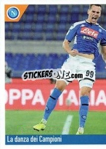 Sticker La Danza Dei Campioni - SSC Napoli 2020-2021 - Erredi Galata Edizioni