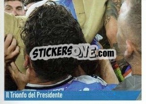 Sticker Il Tionfo Del Presidente - SSC Napoli 2020-2021 - Erredi Galata Edizioni