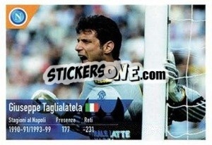 Sticker Giuseppe Taglialatela - SSC Napoli 2020-2021 n. 288 - Erredi Galata Edizioni