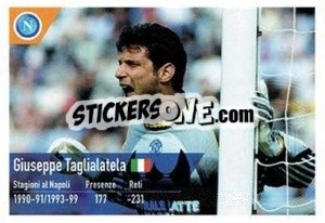 Sticker Giuseppe Taglialatela - SSC Napoli 2020-2021 - Erredi Galata Edizioni