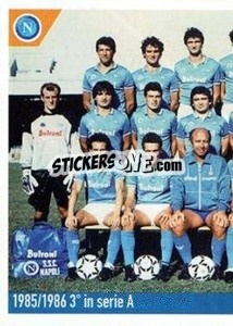 Figurina 3^ In Serie A - SSC Napoli 2020-2021 - Erredi Galata Edizioni