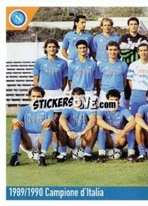 Figurina Campioni D'Italia - SSC Napoli 2020-2021 - Erredi Galata Edizioni