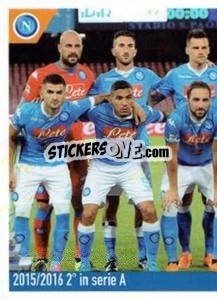 Figurina 2^ In Serie A - SSC Napoli 2020-2021 - Erredi Galata Edizioni