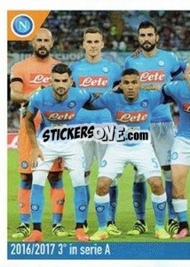 Sticker 3^ In Serie A - SSC Napoli 2020-2021 - Erredi Galata Edizioni