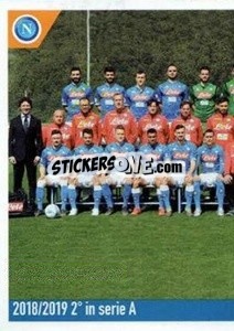 Sticker 2^ In Serie A - SSC Napoli 2020-2021 - Erredi Galata Edizioni