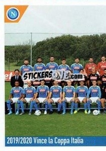 Cromo Vince La Coppa Italia - SSC Napoli 2020-2021 n. A21 - Erredi Galata Edizioni
