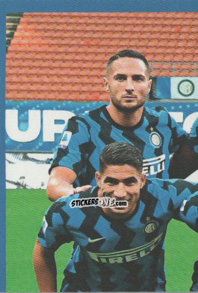 Figurina Team - F.c. Inter 2020-2021 n. 2 - Euro Publishing