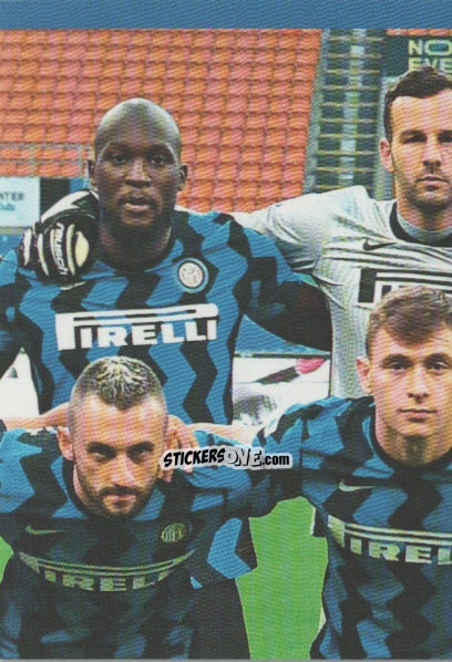 Figurina Team - F.c. Inter 2020-2021 n. 3 - Euro Publishing