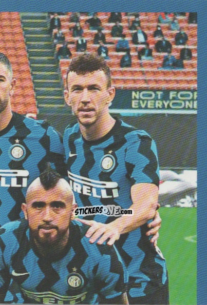 Figurina Team - F.c. Inter 2020-2021 n. 5 - Euro Publishing