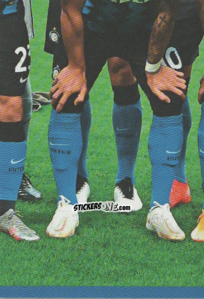 Figurina Team - F.c. Inter 2020-2021 n. 8 - Euro Publishing