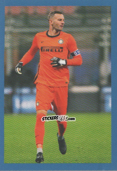 Sticker Handanovic - F.c. Inter 2020-2021 n. 68 - Euro Publishing