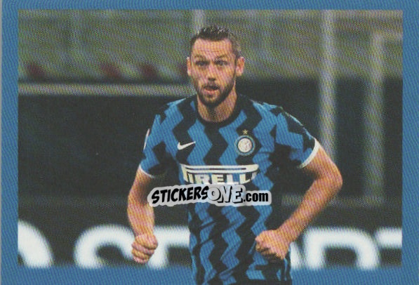 Cromo De Vrij - F.c. Inter 2020-2021 n. 86 - Euro Publishing