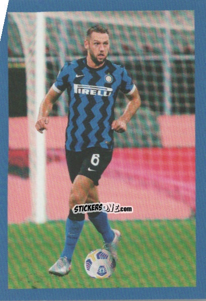Cromo De Vrij - F.c. Inter 2020-2021 n. 88 - Euro Publishing