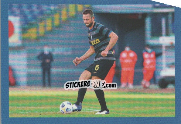 Cromo De Vrij - F.c. Inter 2020-2021 n. 89 - Euro Publishing
