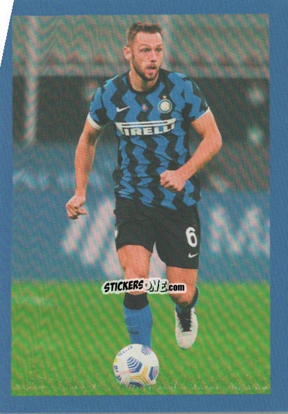 Cromo De Vrij - F.c. Inter 2020-2021 n. 90 - Euro Publishing