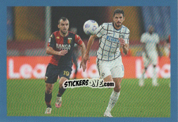 Sticker Ranocchia - F.c. Inter 2020-2021 n. 100 - Euro Publishing