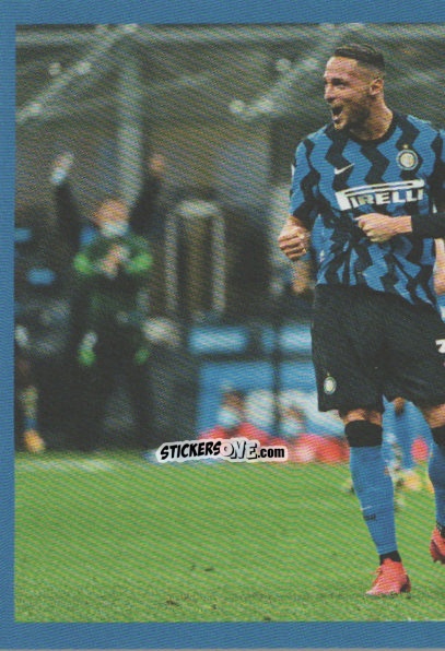 Cromo D'Ambrosio - F.c. Inter 2020-2021 n. 101 - Euro Publishing
