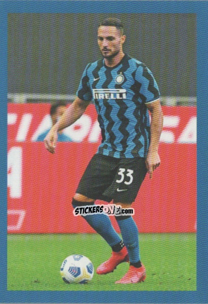 Cromo D'Ambrosio - F.c. Inter 2020-2021 n. 103 - Euro Publishing