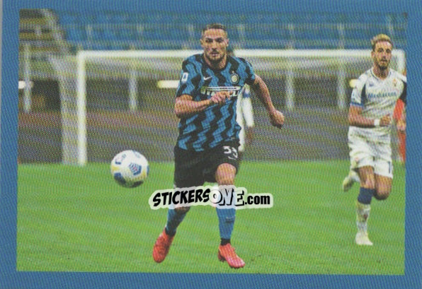 Cromo D'Ambrosio - F.c. Inter 2020-2021 n. 105 - Euro Publishing