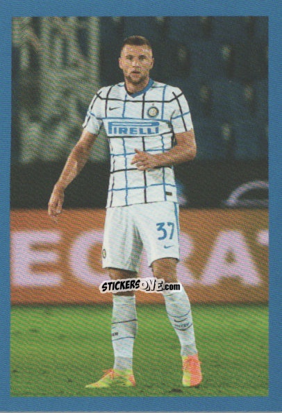 Sticker Skriniar - F.c. Inter 2020-2021 n. 114 - Euro Publishing