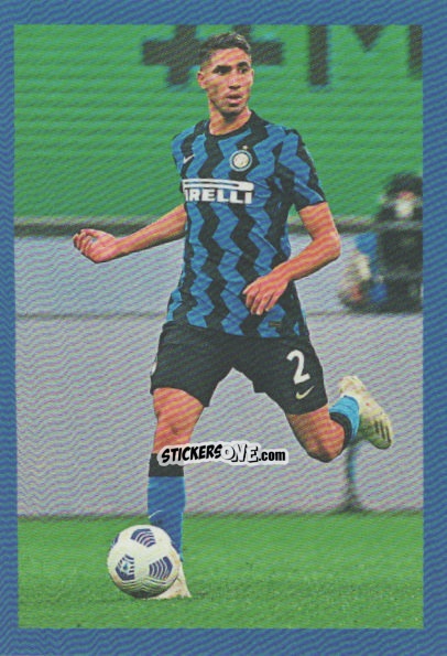 Cromo Hakimi - F.c. Inter 2020-2021 n. 123 - Euro Publishing