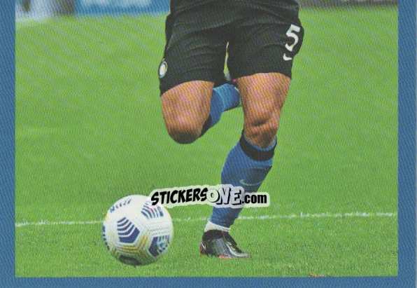 Sticker Gagliardini - F.c. Inter 2020-2021 n. 127 - Euro Publishing