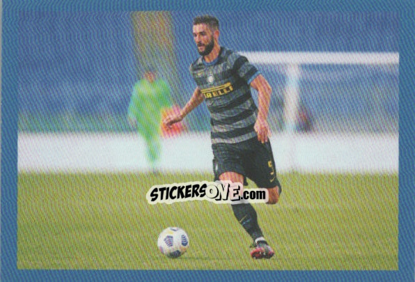 Sticker Gagliardini - F.c. Inter 2020-2021 n. 129 - Euro Publishing