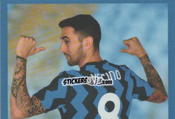 Sticker Vecino - F.c. Inter 2020-2021 n. 132 - Euro Publishing