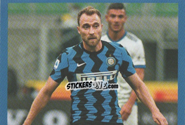 Sticker Eriksen - F.c. Inter 2020-2021 n. 161 - Euro Publishing