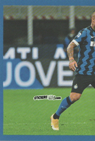 Sticker Nainggolan - F.c. Inter 2020-2021 n. 166 - Euro Publishing