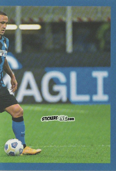 Sticker Nainggolan - F.c. Inter 2020-2021 n. 167 - Euro Publishing