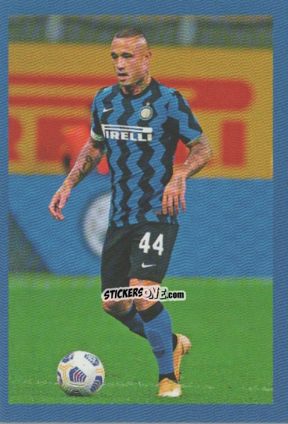 Sticker Nainggolan - F.c. Inter 2020-2021 n. 168 - Euro Publishing