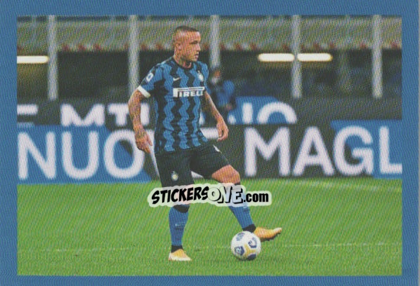Sticker Nainggolan - F.c. Inter 2020-2021 n. 169 - Euro Publishing