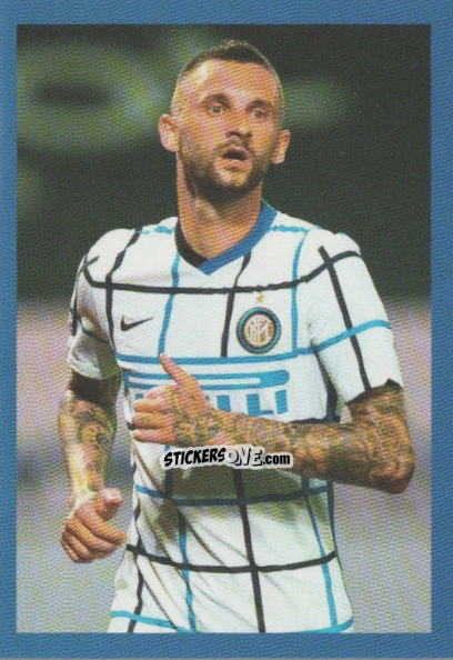 Sticker Brozovic - F.c. Inter 2020-2021 n. 171 - Euro Publishing